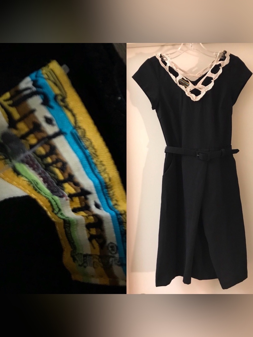 LIBERTINE for Target DRESS NWT Size 1 Lace Collar LBD